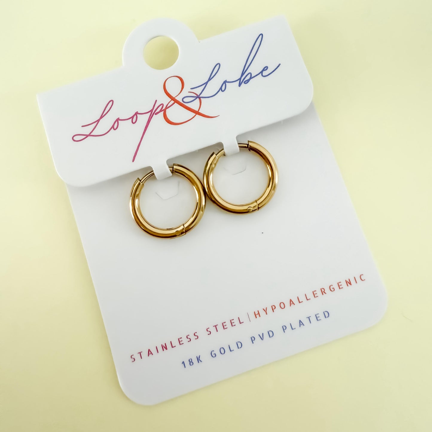 Gold hoops