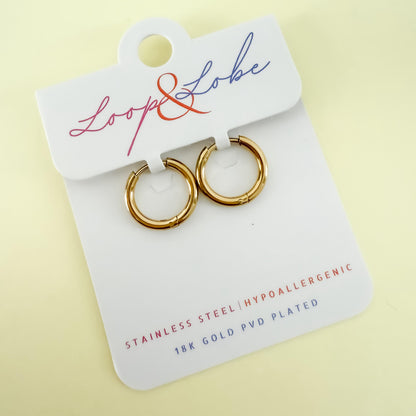 Gold hoops